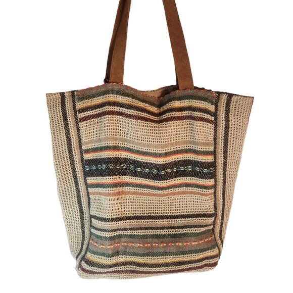 Lovestitch Shopper Hobo Hippie Bag with Tassel Sequins & Suede New w/Tag #D44471 - Picture 9 of 15